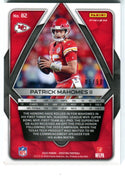 Patrick Mahomes 2020 Panini Spectra Silver #82 05/99 Card