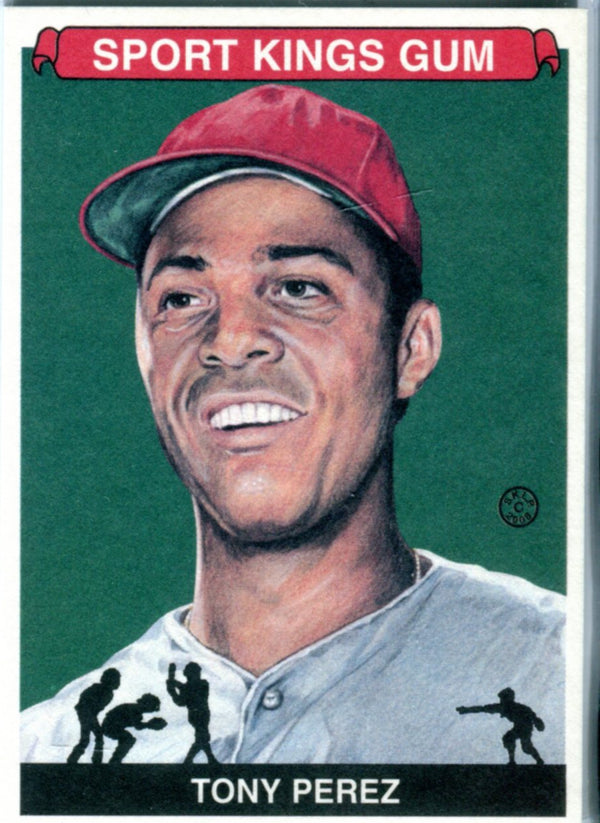 Tony Perez 2008 Sport Kings Gum Card