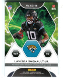 Laviska Shenault Jr. 2020 Panini Elements Supercharged Jersey Card #SC18 /100