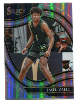 Jalen Green 2021 Panini Select Chronicles Draft Picks Silver Prizm #259 RC