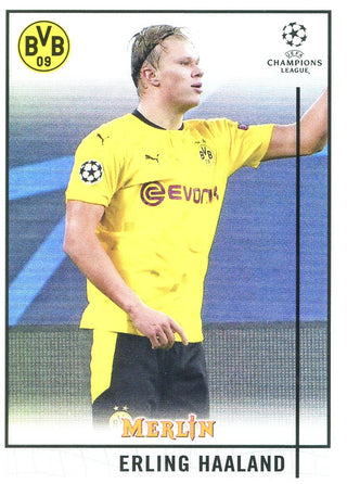 Erling Haaland 2021 Topps Card