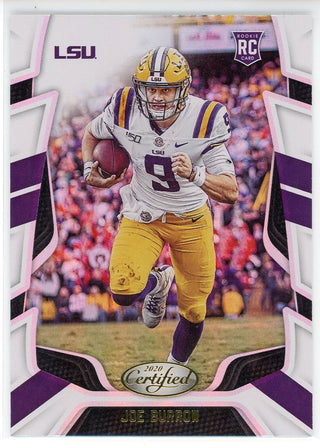 Joe Burrow 2020 Panini Chronicles Draft Picks Certified Rookie Card #3