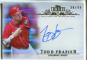 Todd Frazier 2013 Topps Tribute Autographed Card #36/99