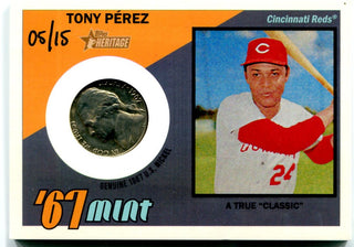 Tony Perez 2016 Topps Heritage "67 Mint" 05/15