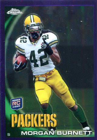 Morgan Burnett Unsigned 2010 Topps Chrome Card