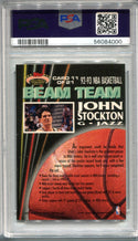 John Stockton1992 Stadium Club #11 PSA NM-MT 8 Card