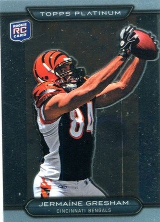 Jermaine Gresham Unsigned 2010 Topps Platinum Card