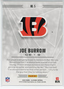 Joe Burrow 2020 Panini Illusions Rookie Card #5