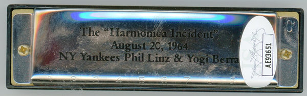 Phil Linz Autographed Harmonica (JSA)