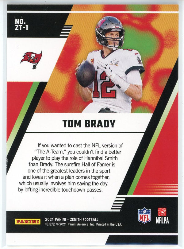 2022 Panini Zenith Z-TEAM #ZTY-1 TOM BRADY Patriots Buccaneers GOAT