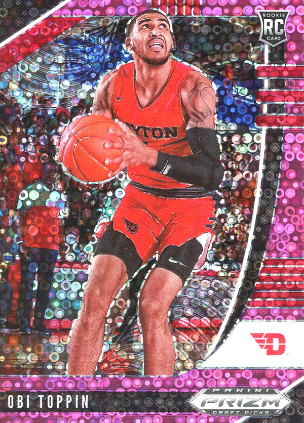 Obi Toppin 2020 Panini Prizm Rookie Card #14/25