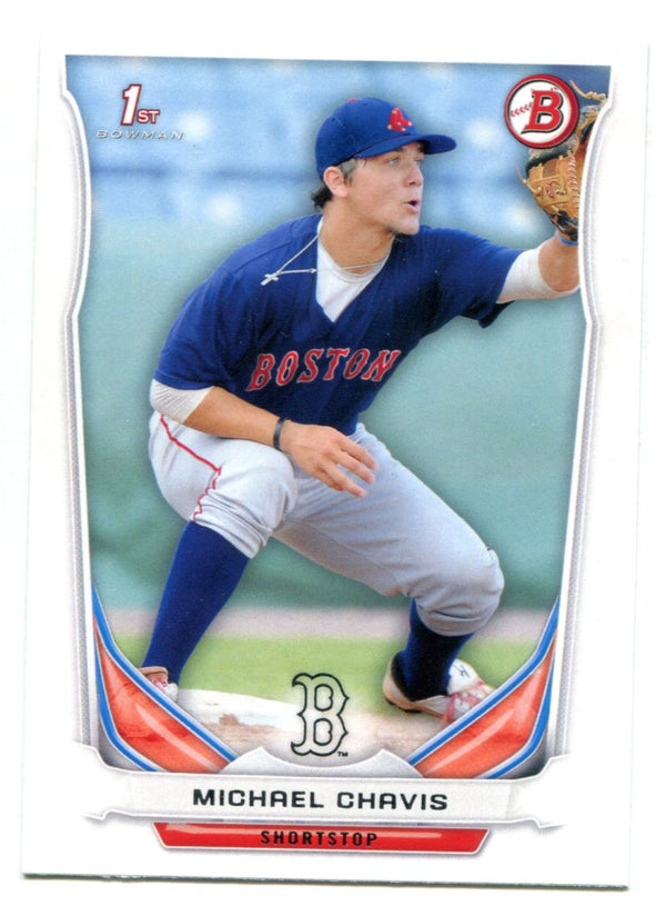 Michael Chavis 2014 Bowman Rookie Card