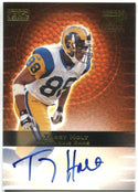 Torry Holt 2000 Topps Autographed Card