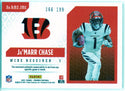 Ja'Marr Chase 2021 Panini Phoenix Rookie Patch Card #RME-JMC