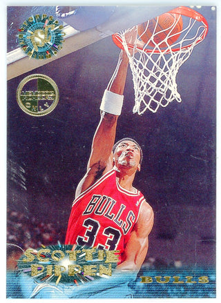 Scottie Pippen 1996 Topps Stadium Club Members Only Card #311