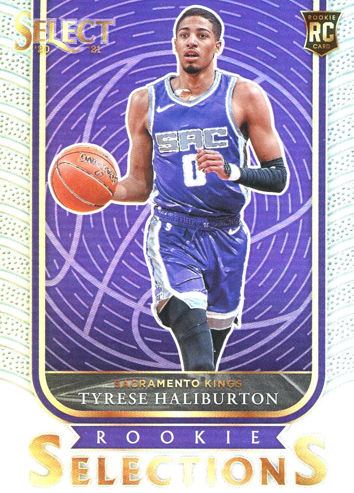 Tyrese Haliburton 2021 Panini Select Rookie Card #3 | Hollywood ...