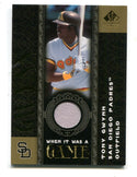 Tony Gwynn 2007 Upper Deck SP Legendary Cuts #WGTG Jersey Card