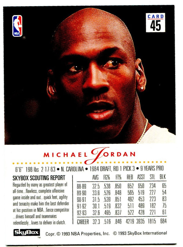 Michael Jordan Skybox 1993-94