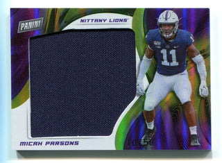 Micah Parsons 2022 Panini Player Of The Day Patch Card #MP 10/50
