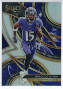 Marquise Brown 2019 Panini Select Sensations Prizm Rookie Card #13