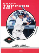 Ichiro 2001 Fleer Chart Toppers Card