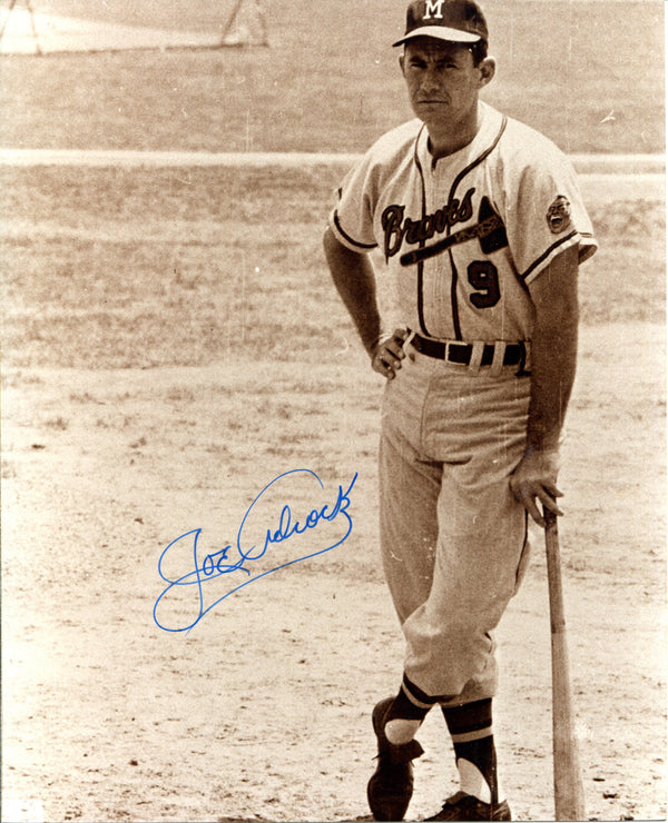 Joe Adcock Autographed 8x10 Photo