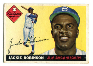 Jackie Robinson 1955 Topps #50 Card