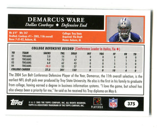 Demarcus Ware 2005 Topps 50th Anniversary RC