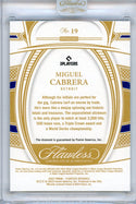 Miguel Cabrera 2022 Panini Flawless Diamond Card #19