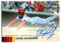 Randy Arozarena Autographed 2020 Topps Stadium Club Rookie Card