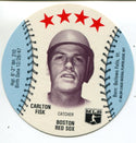 Carlton Fisk 1977 Dairy Isle Discs Boston Red Sox Card