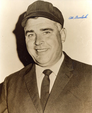 AL Barlick Autographed 8x10 Photo