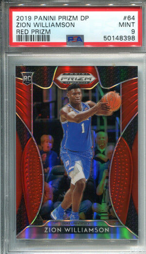 Zion Williamson 2019 Panini Prizm Mint 9 Rookie Card