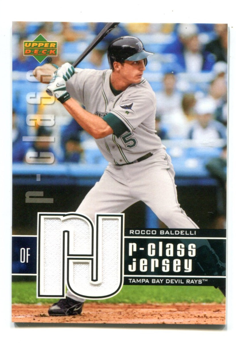 Rocco Baldelli 2004 Upper Deck RJRClass #RB Jersey Card | Hollywood ...