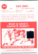 Dave Jones Autographed 2001 Topps Archives Card