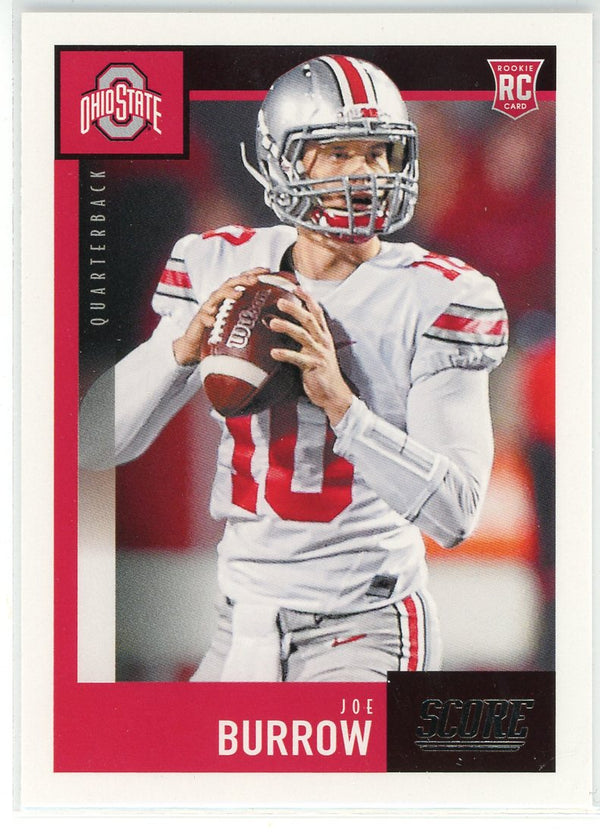 Joe Burrow 2020 Panini Score Rookie Card #438