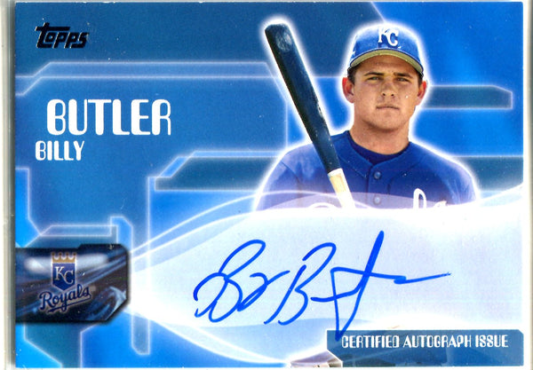 Billy Butler 2005 Topps Autographed Card