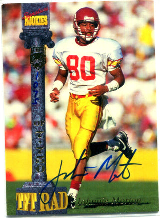 Johnnie Morton 1994 Signature Rookies Autographed Card #1075/7750