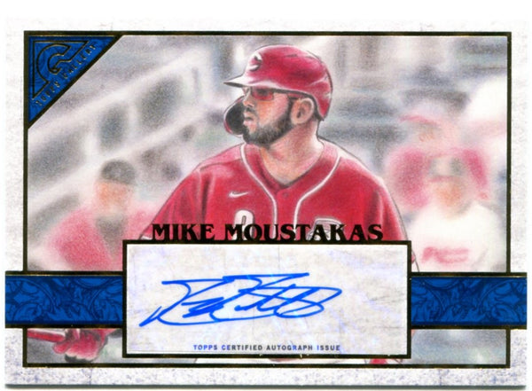 Mike Moustakas Topps Gallery Autograph 46/50 2020