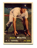 Billy Martin 1957 Topps #62 Card