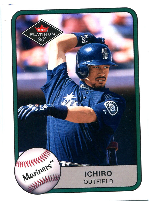 Ichiro 2001 Fleer Rookie Card