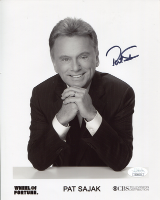 Pat Sajak Autographed 8x10 Photo (JSA)