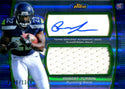 Robert Turbin 2012 Topps Finest Game Worn/Autographed Rookie Card #49/1368