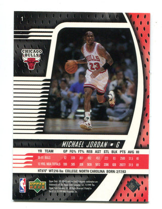Michael Jordan 1999 Upper Deck Ionix #1 Card