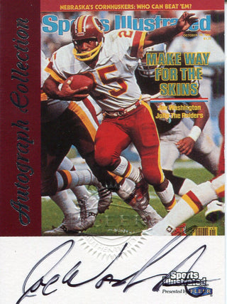 Joe Washington Autographed 1999 Fleer Sports Illustrated Card