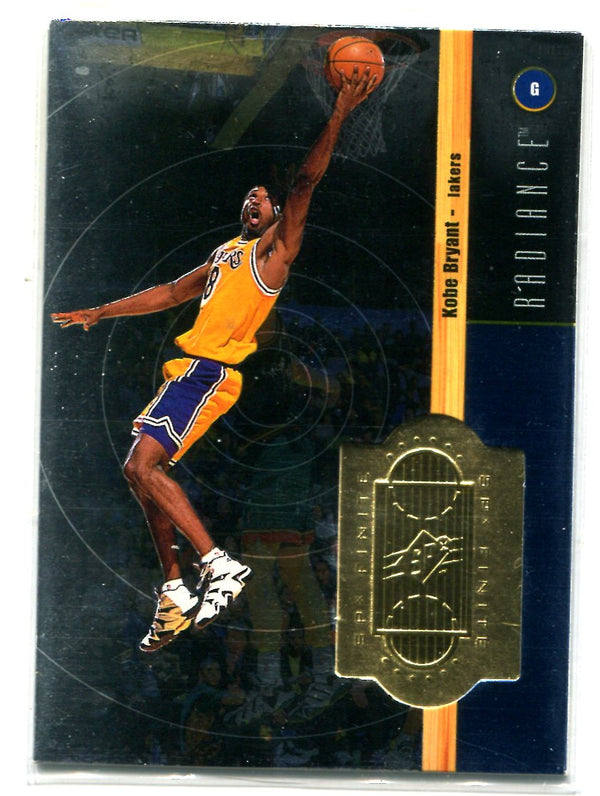 Kobe Bryant 1998 Upper Deck Spx Finite Radiance #50