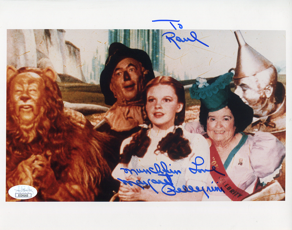 Margaret Pellegrini Autographed Wizard of Oz 8x10 Photo (JSA)