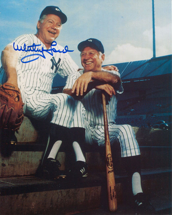 Whitey Ford Autographed 8x10 Photo