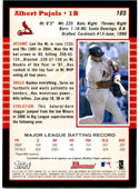 Albert Pujols Bowman 2005 #195