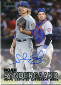 Noah Syndergaard Autographed 2016 Topps Stadium Club Card